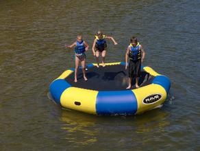 water trampoline hawaii on ... Sports 02008 Bongo 13' Inflatable Water Bouncer Trampoline w/ Warranty