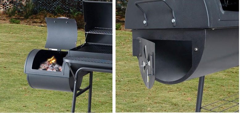 NEW CharBroil 14201571 American Gourmet 700 Series Offset Smoker