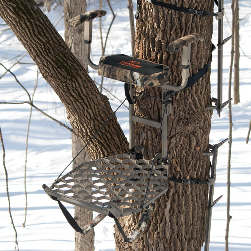 NEW Leverage 5150 Deluxe HangOn Lightweight Treestand w/ Leveling