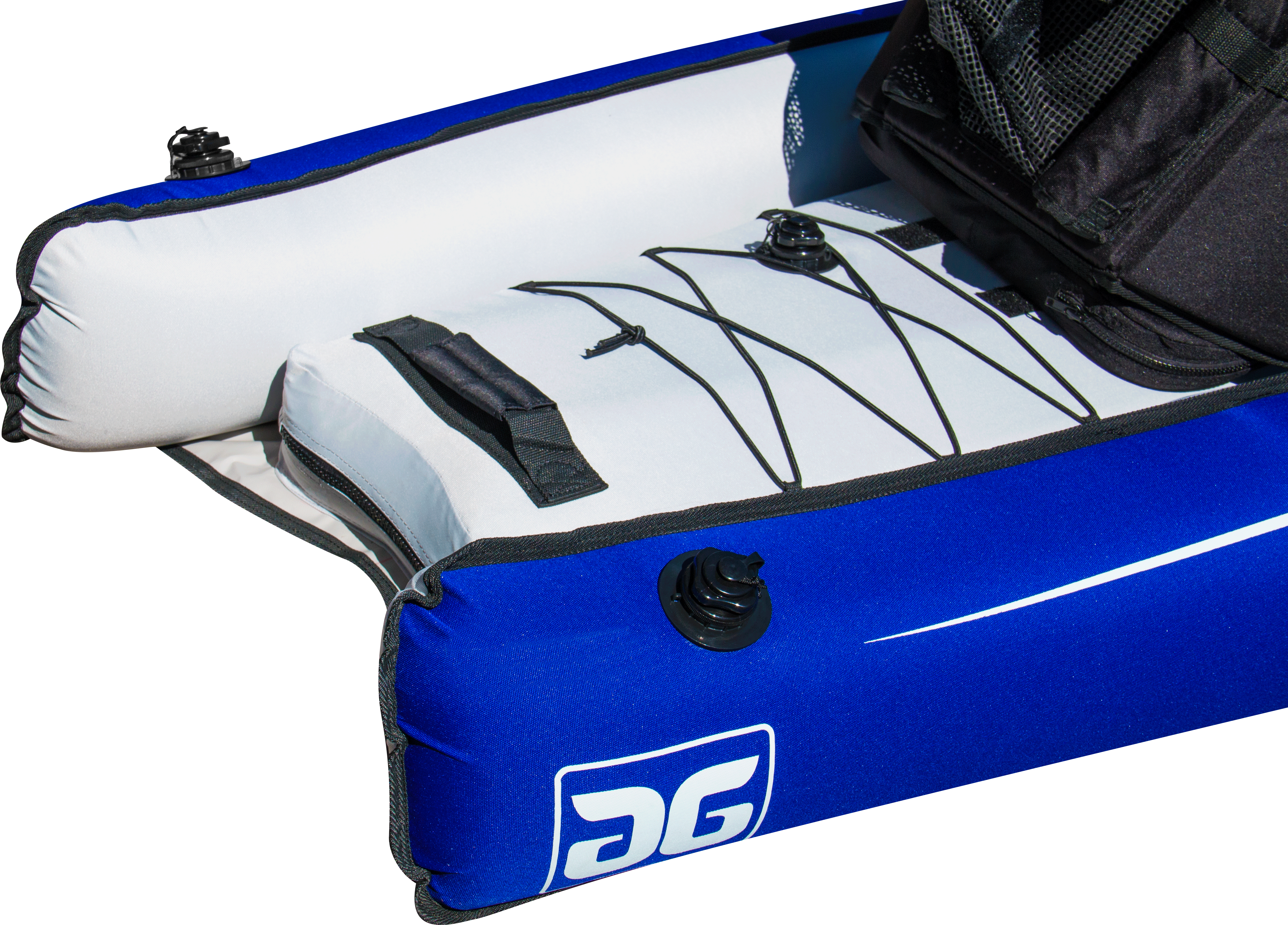 Aquaglide 585215026 Rogue XP Two 10' 2 Person Inflatable Kayak w/ Rod