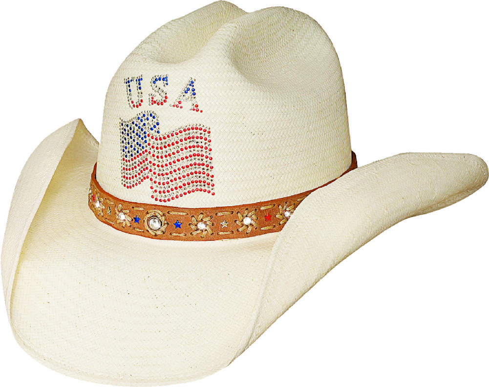 Bullhide Hats 2438 PATRIOTIC & CONFEDERATE COLLECTION ONLY IN AMERICA