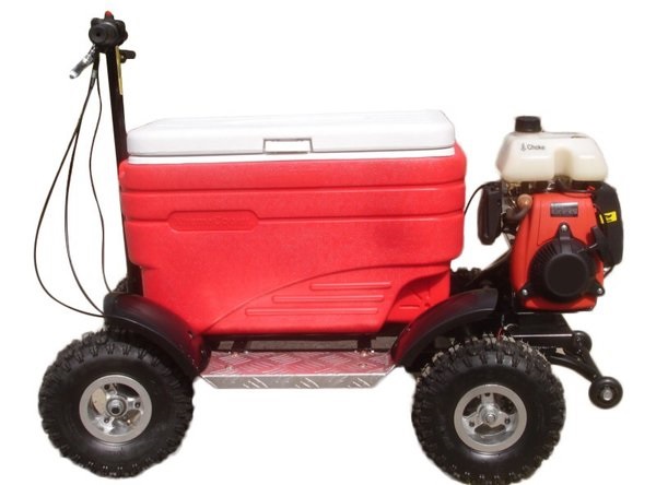 Crazy Coolers RED 4Stroke Motorized All 