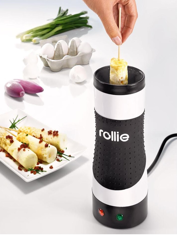 New Kitchenell Rollie Eggmaster Vertical Egg Cooker in WHITE eBay