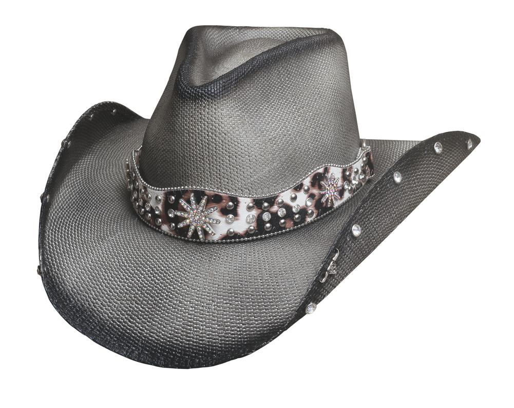 NEW Bullhide Hats 2837 Sassy Cowgirl Collection Lighting Strike Gray