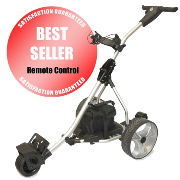 Spitzer Golf R5DIGITAL Remote Electric Golf Trolley Cart with Distance Timer