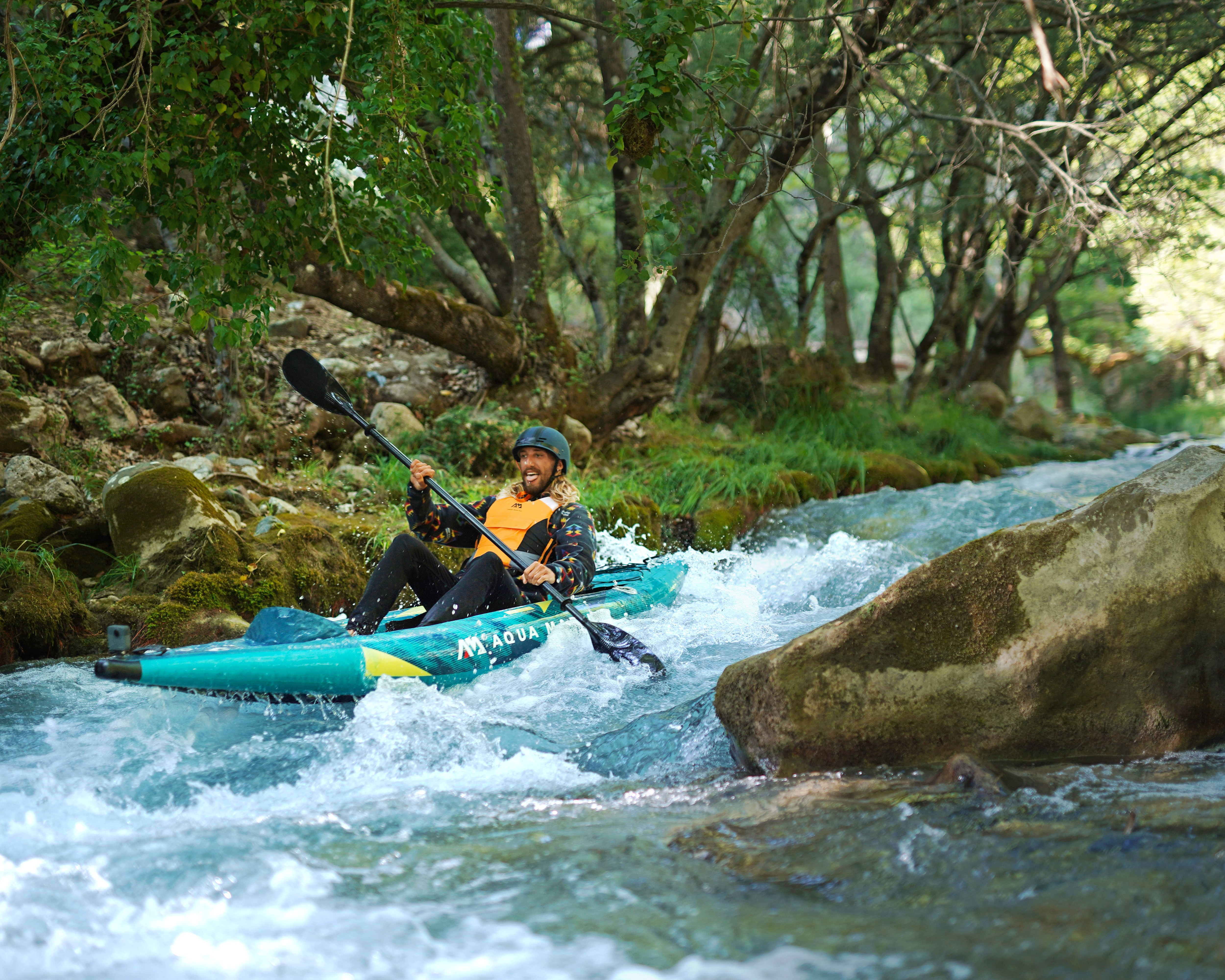 Aqua Marina Steam-312 Versatile/Whitewater Dwf Deck 1 Person Kayak