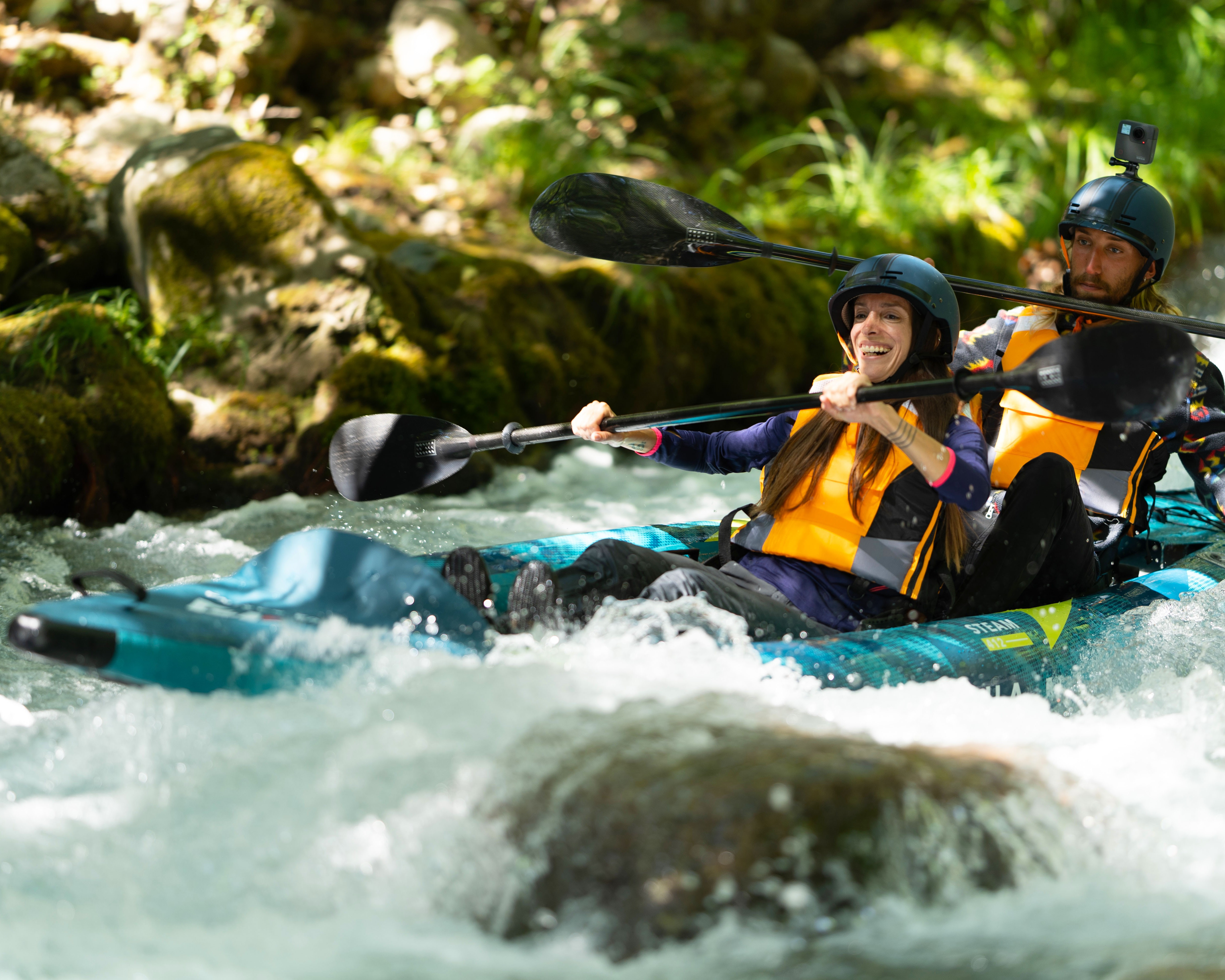Aqua Marina Steam 412 Versatile/Whitewater 2 Person Kayak