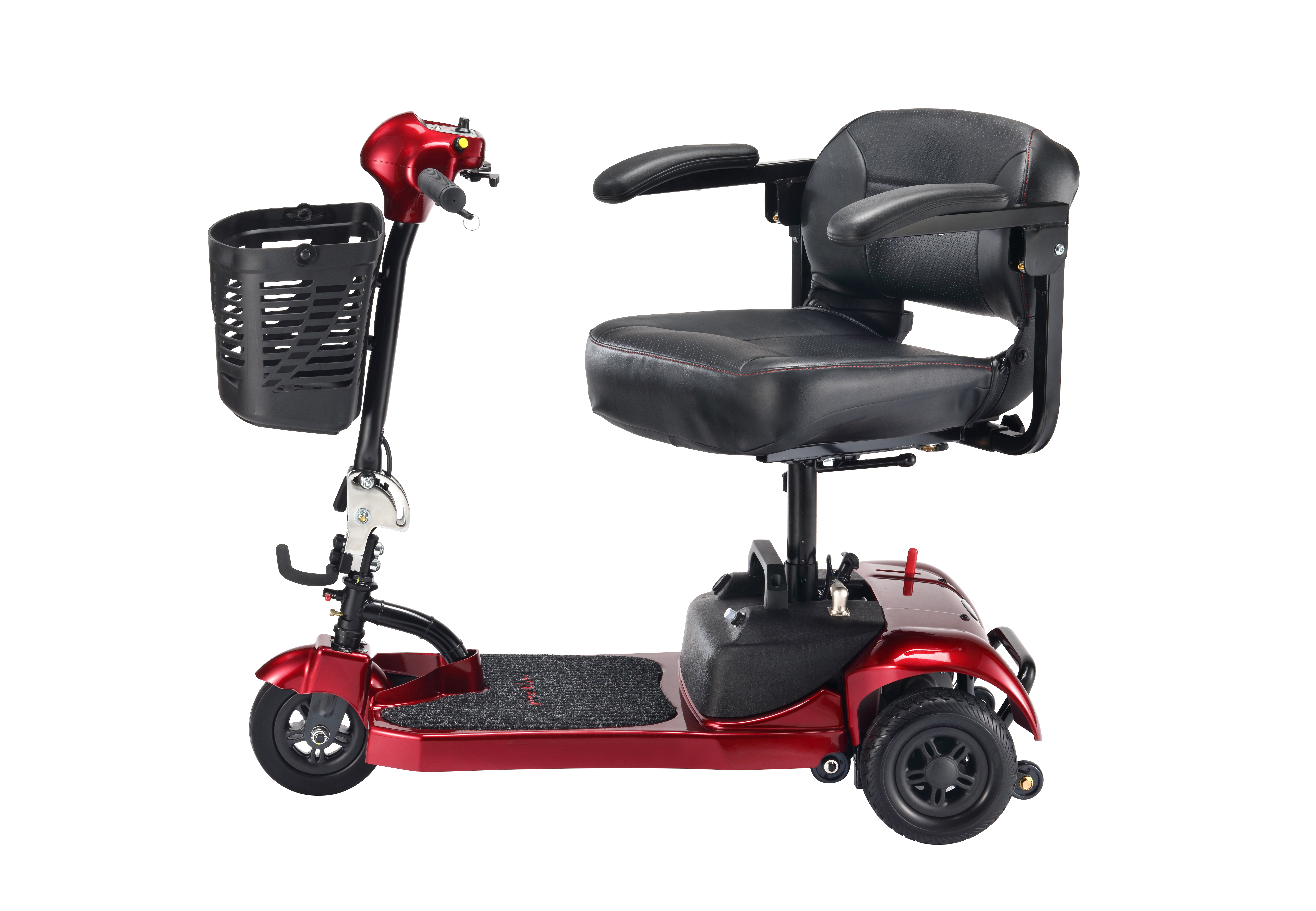 FreeRider FR Ascot 3 Wheel Mobility Scooter, Red