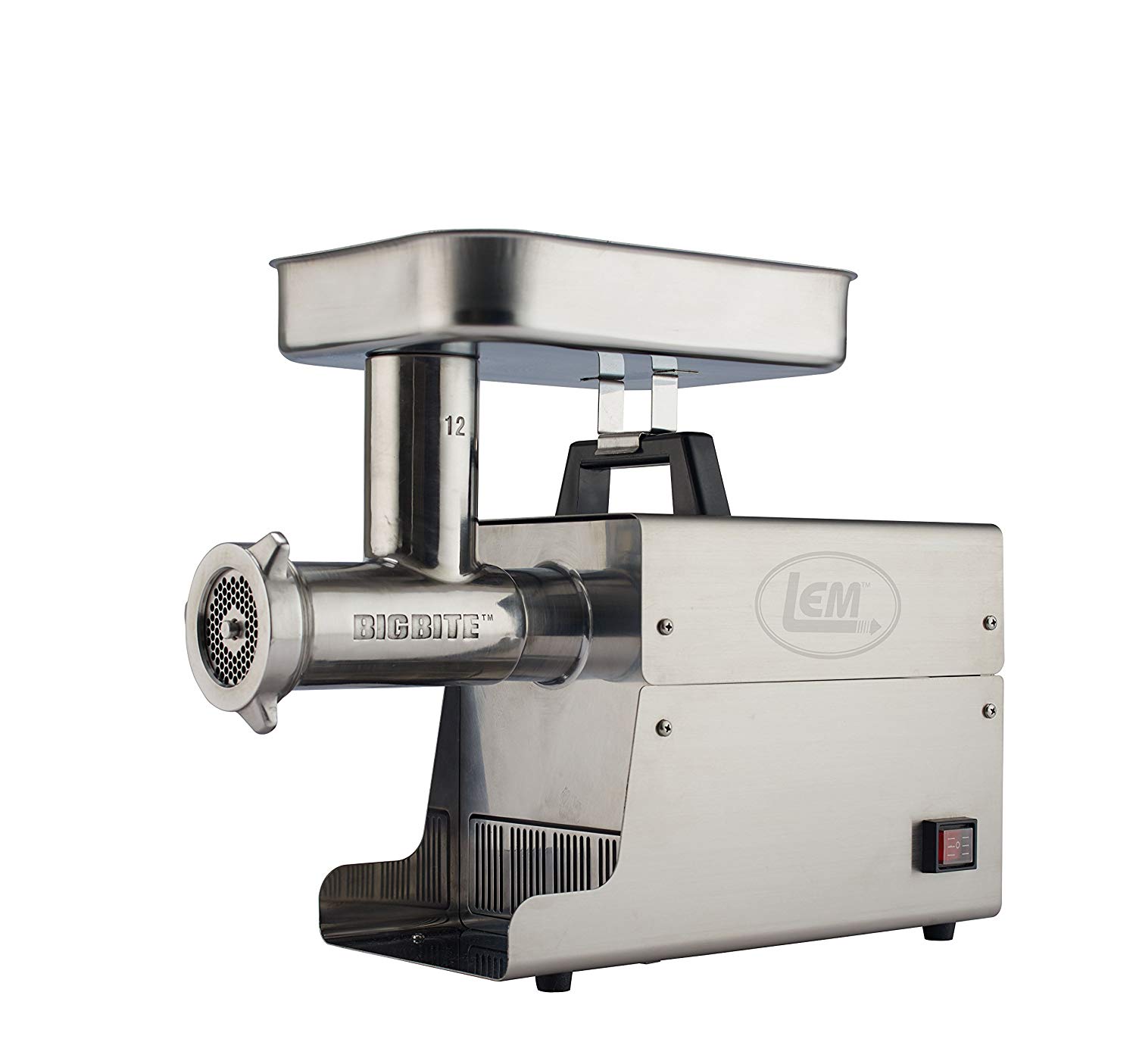 LEM Products 17801 Big Bite #12 .75HP Stainless Steel Electric Meat Grinder & Products 200 Ground Meat Packaging System - Thumbnail 2