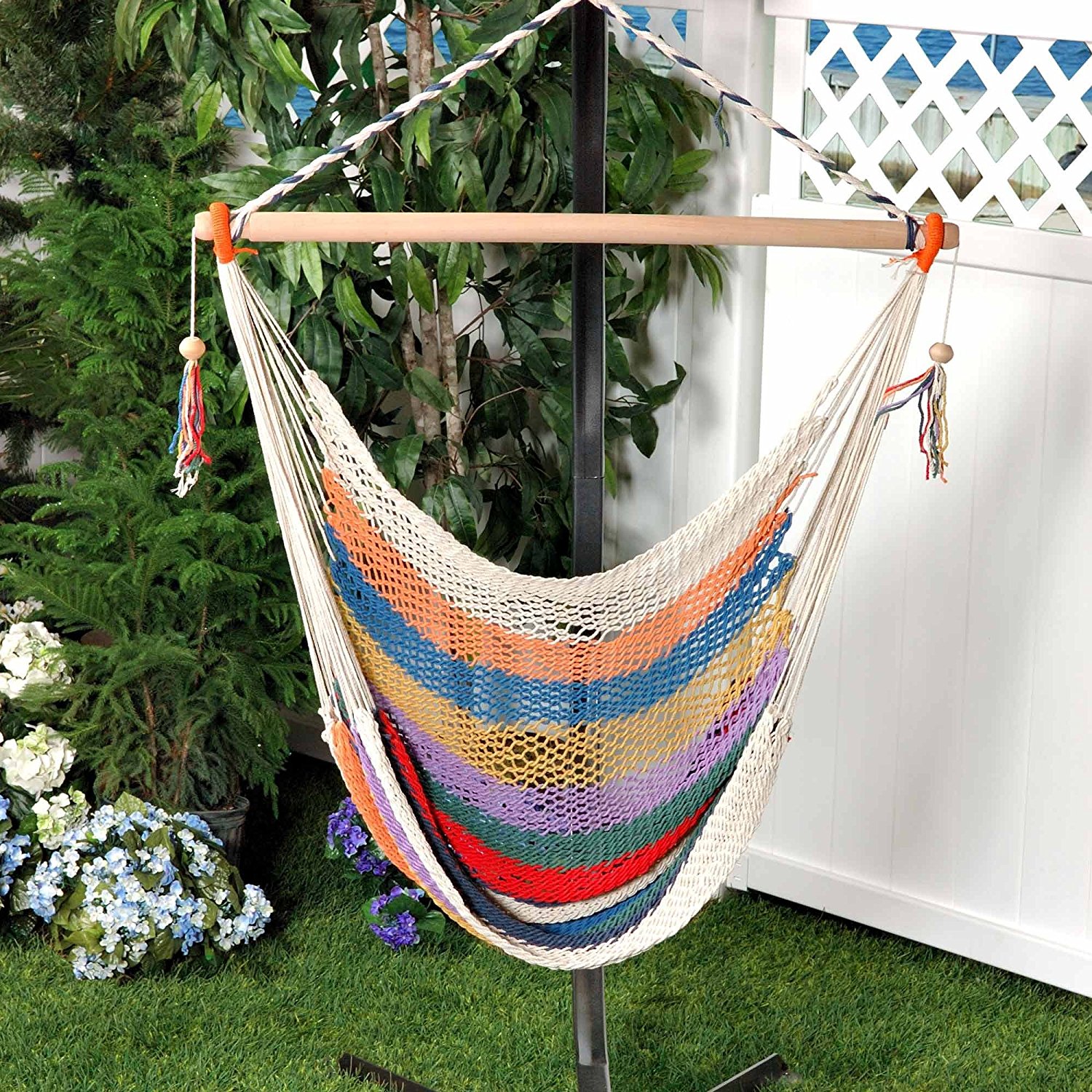 New Bliss Hammocks Bhc412 Island Rope Hammock Chair Sit Back And