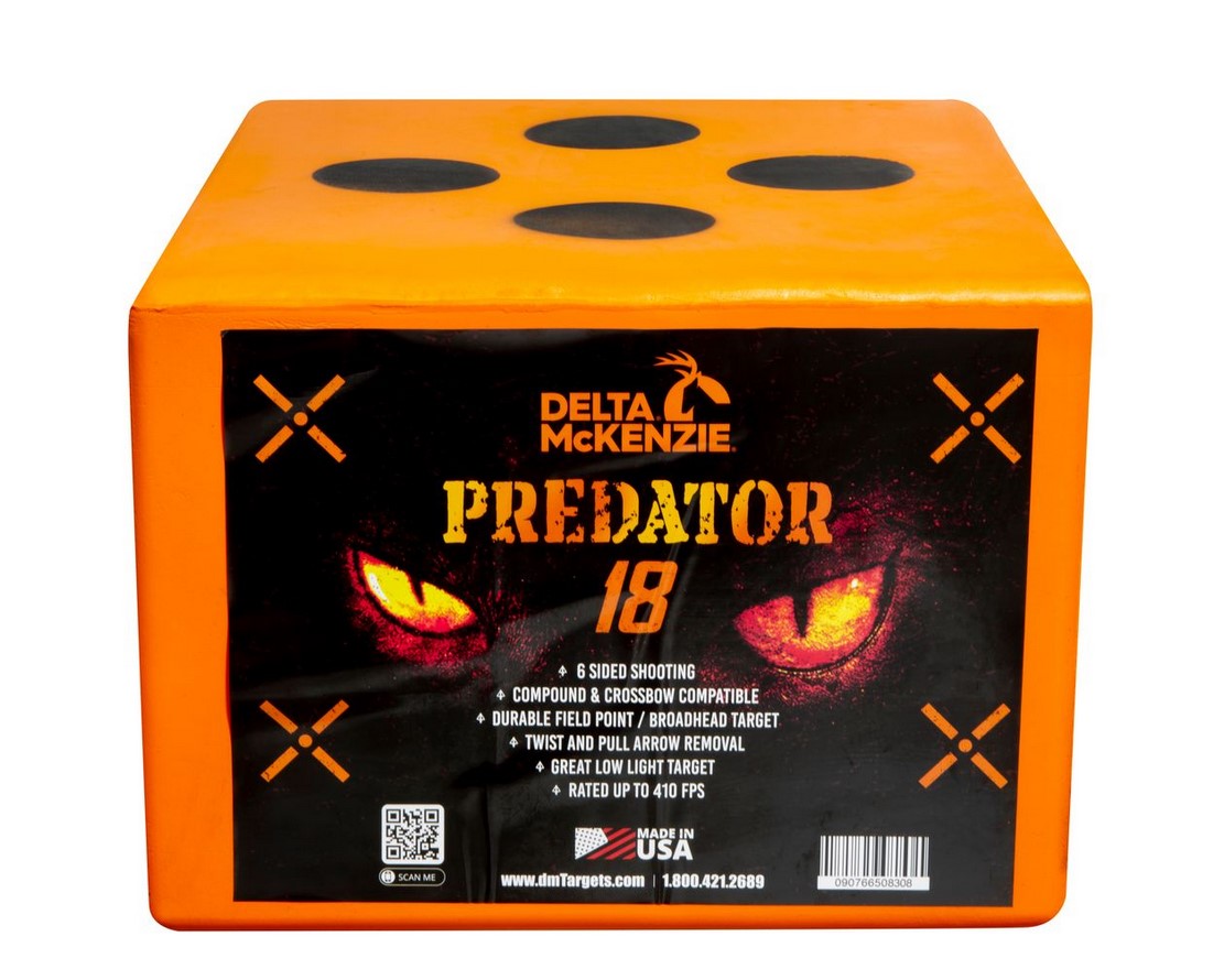 Delta McKenzie Predator 18 Archery Target, Up To 410FPS, 18