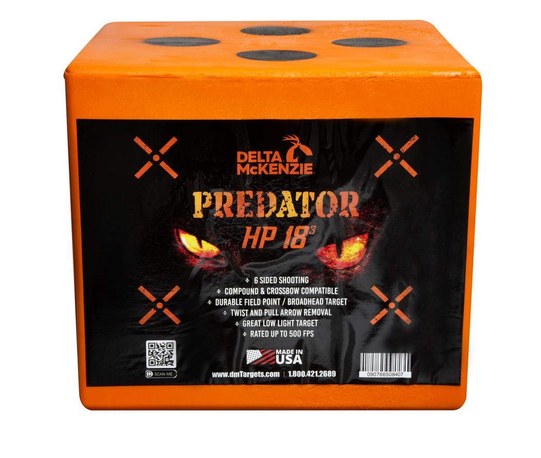 Delta McKenzie Predator HP 18 Archery Target, Up To 500FPS, 18