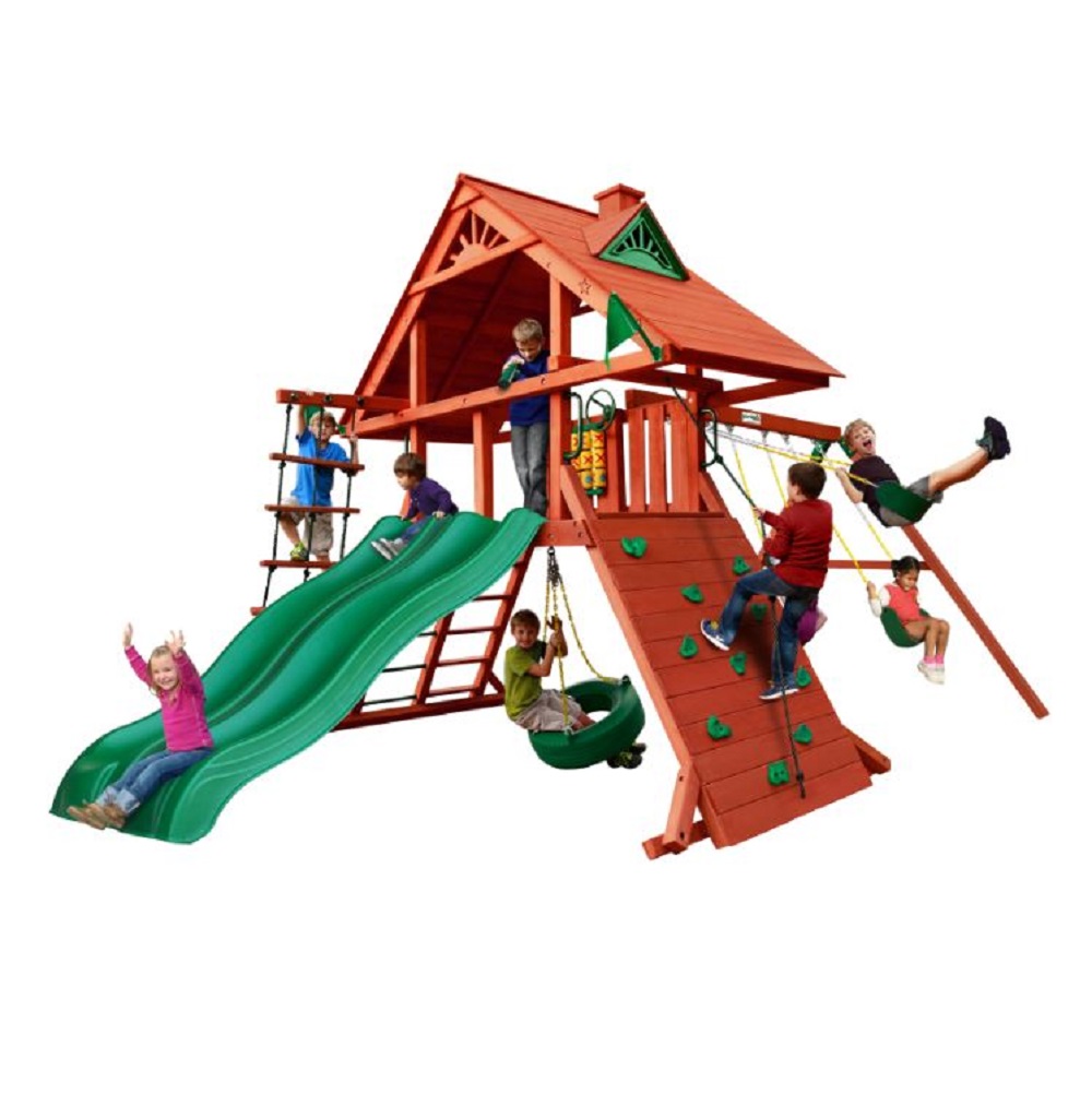 rope climbing wall for playset