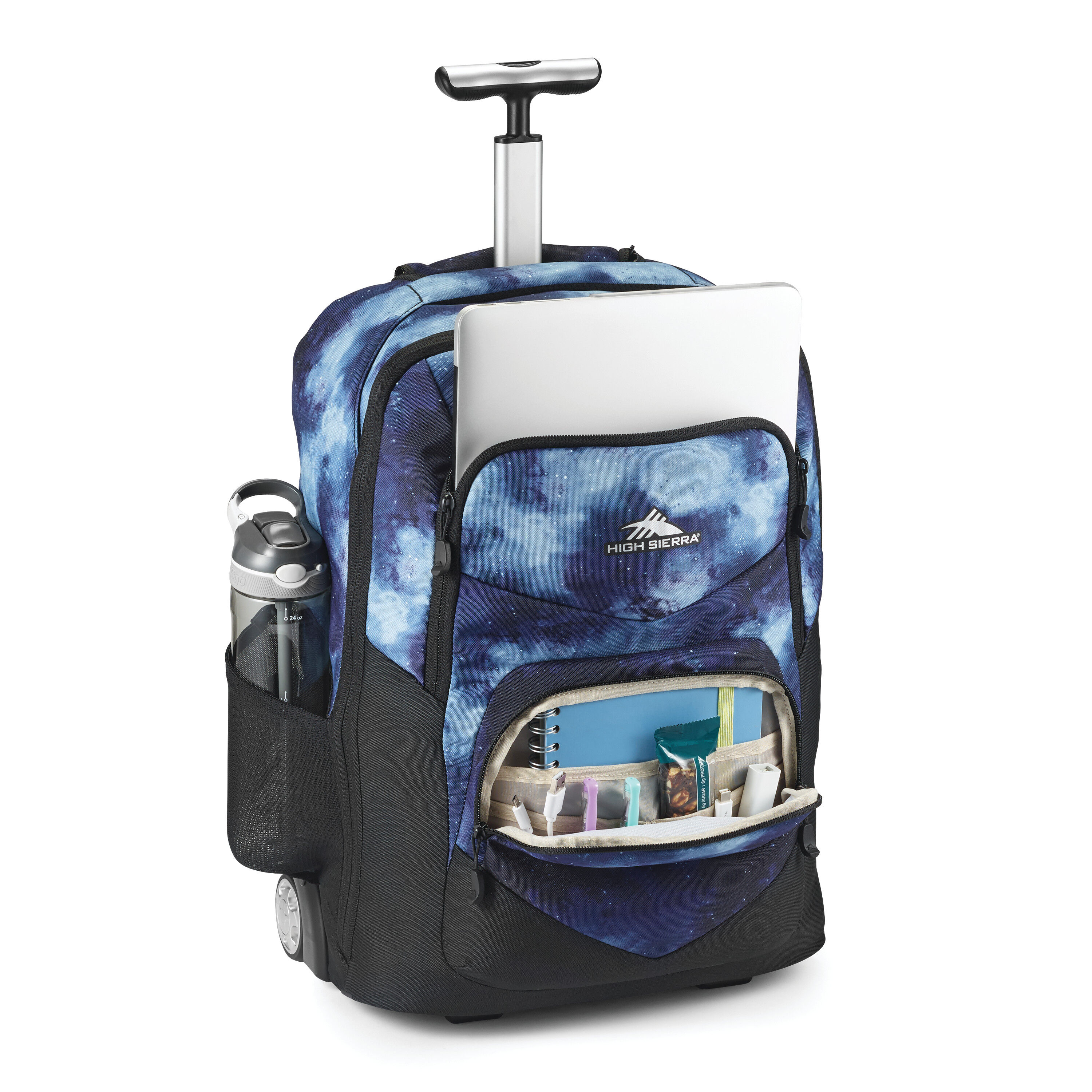 New High Sierra Freewheel Pro Wheeled Backpack - Picture 13 of 20