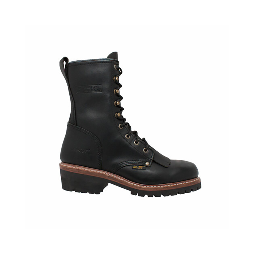 New Hypard Men's 10" Fireman Logger Black BOOT - Picture 29 of 90