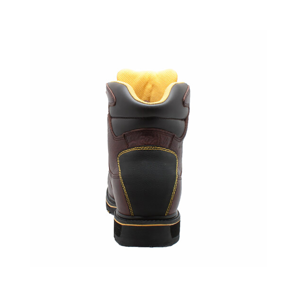 Neu Hypard Herren 6" Stahlkappe Wasserdicht Arbeitsstiefel Dunkelbraun - Bild 28 von 40