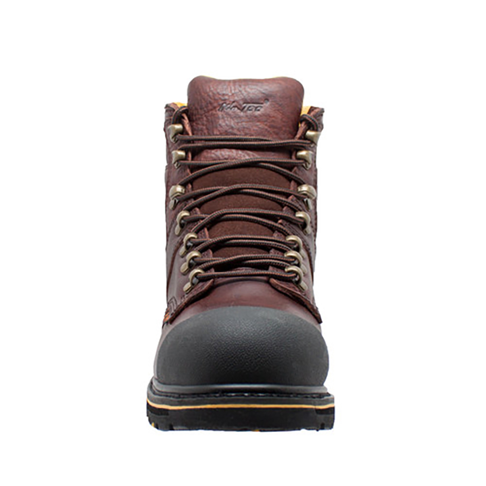 Neu Hypard Herren 6" Stahlkappe Wasserdicht Arbeitsstiefel Dunkelbraun - Bild 32 von 40