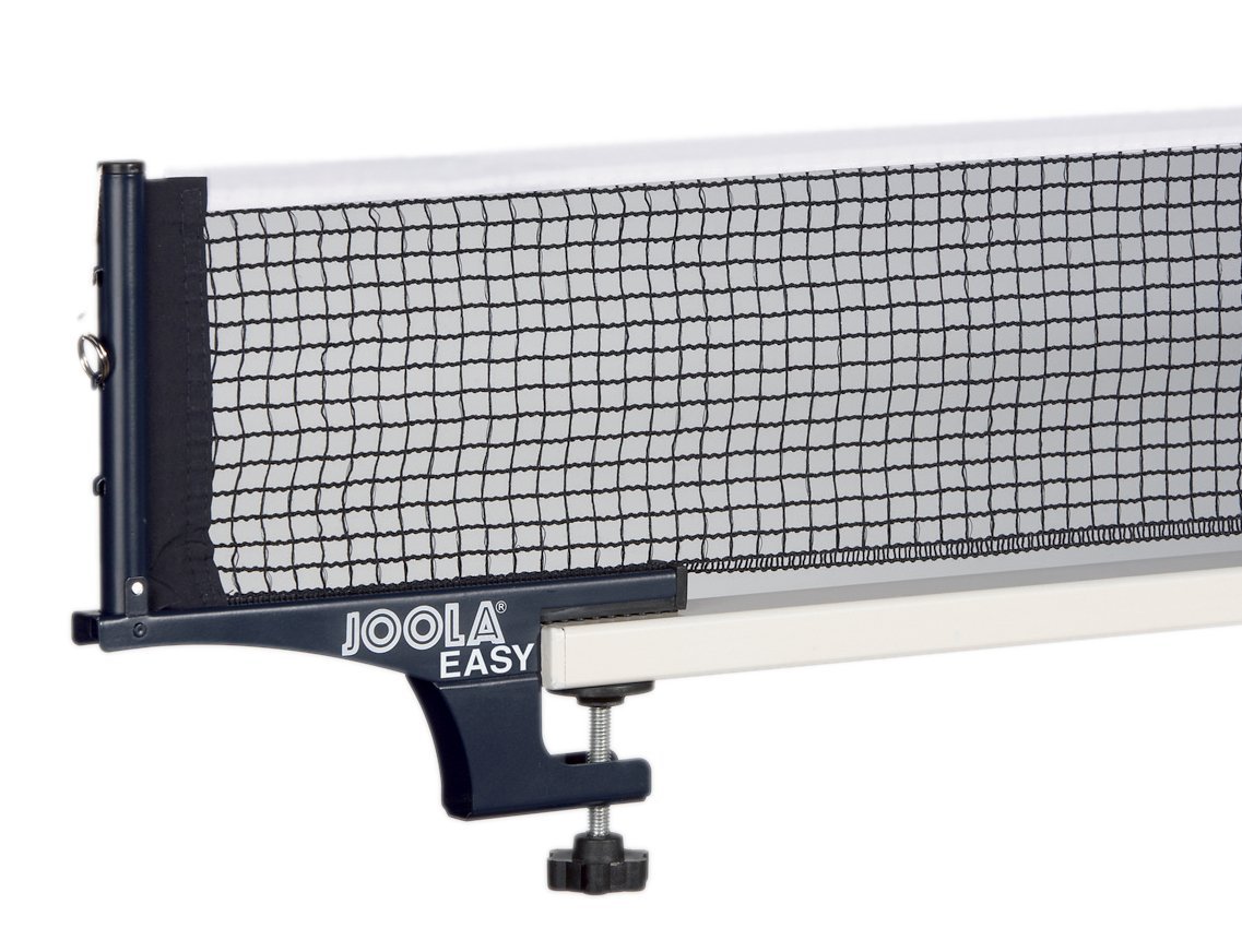 New IPONG/_31008 JOOLA Easy Table Tennis Net and Post Set screw-on clamp system