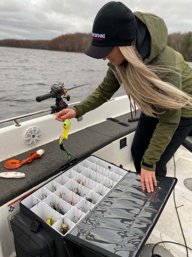 NEW Lakewood Soft-Sided Hard Musky Monster Fishing Tackle Box - Picture 11 of 11