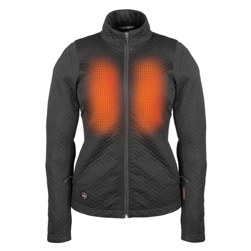 Heated jacket. Heating jacket.