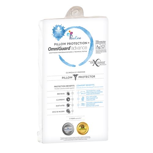 New Purecare Pillow White Protector