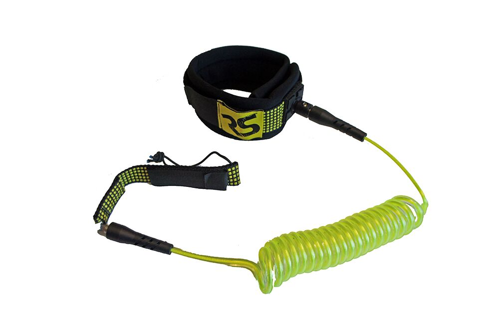 NEW Rave_02681 SUP Leg Leash with Comfort Pressure Relief Ankles Wraps