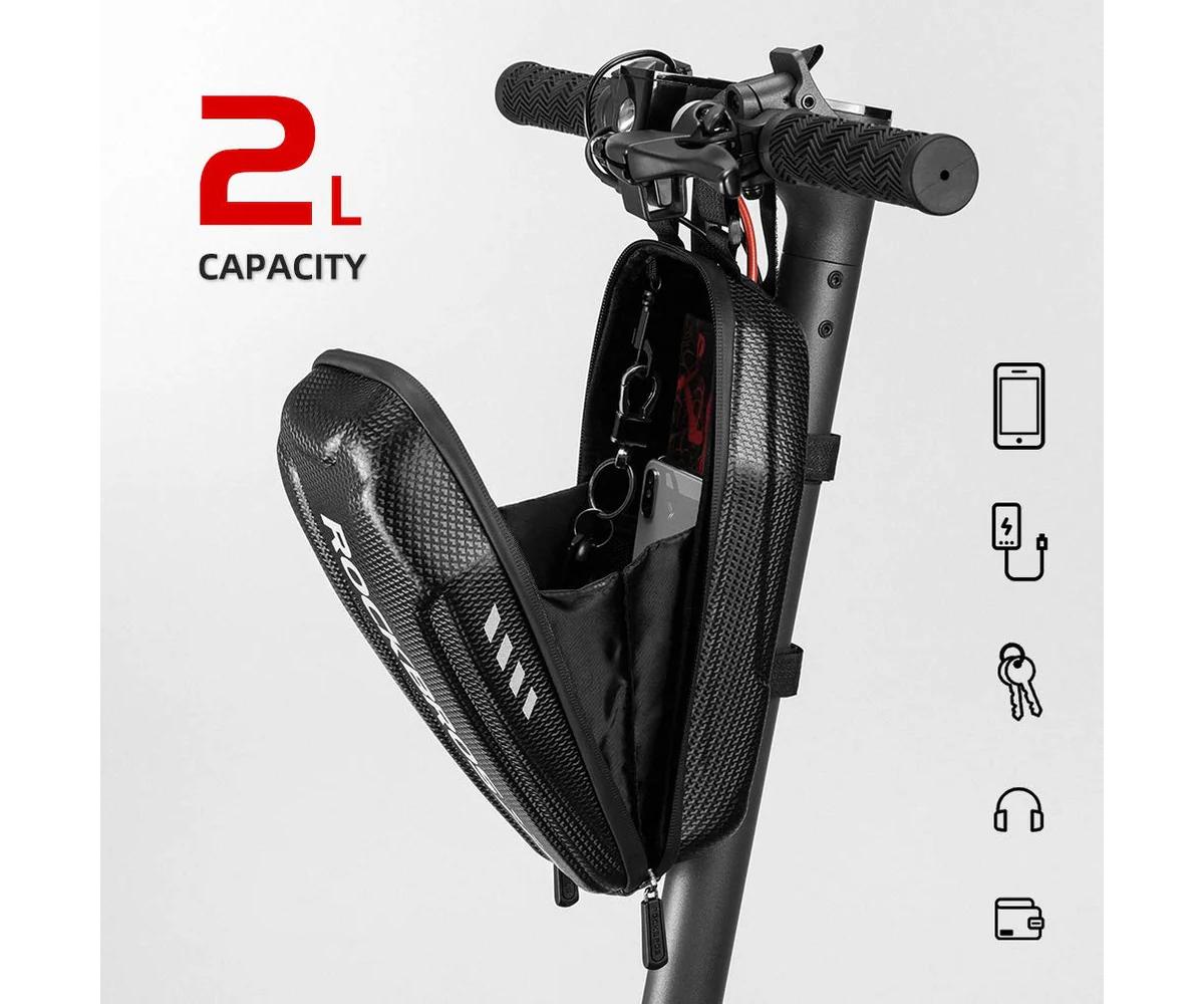 Rockbros Eva Hard Shell Handlebar Storage Bag For Folding Scooter Bikes