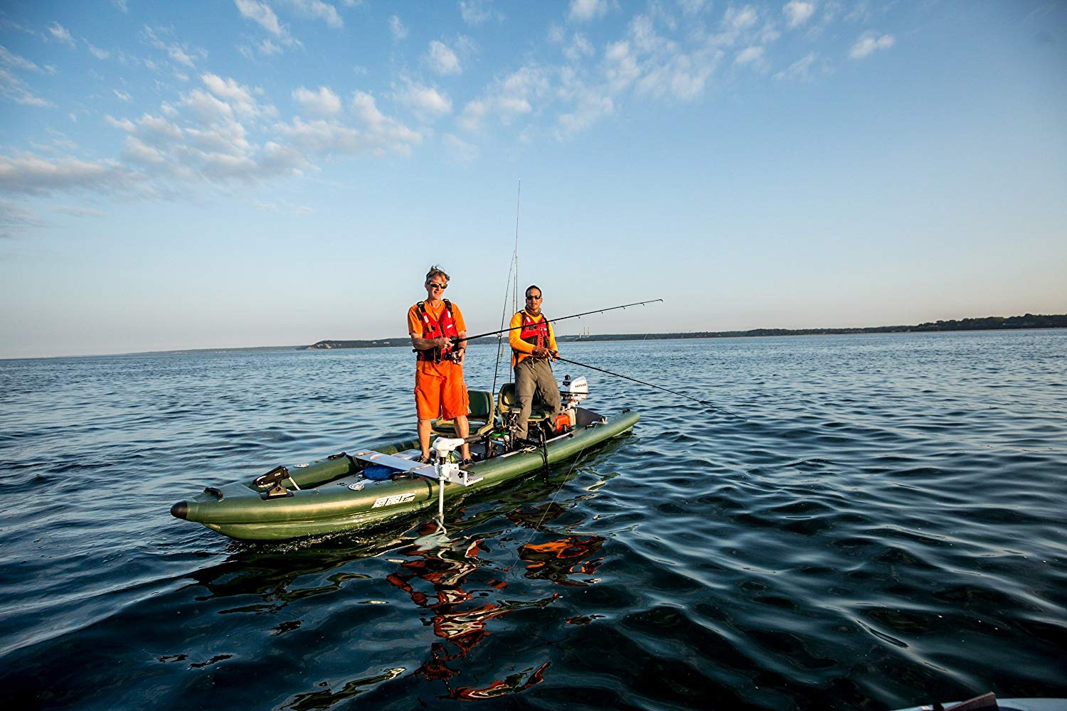 New Sea Eagle Fishskiff16 Inflatable Frameless Fishing Boat 2 Person 