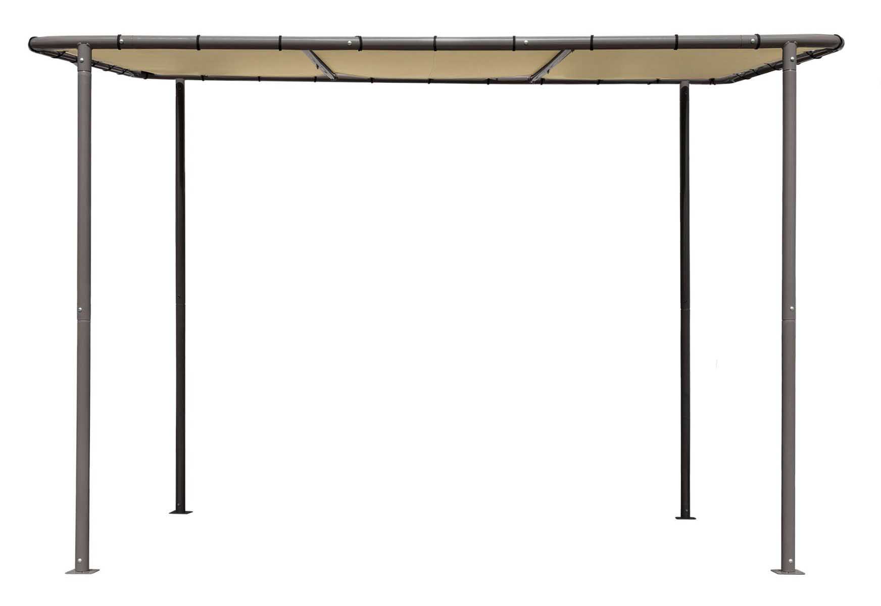 ShelterLogic 10 X 6 Solano Gazebo Resistant Canopy Tan Cover W/ Steel