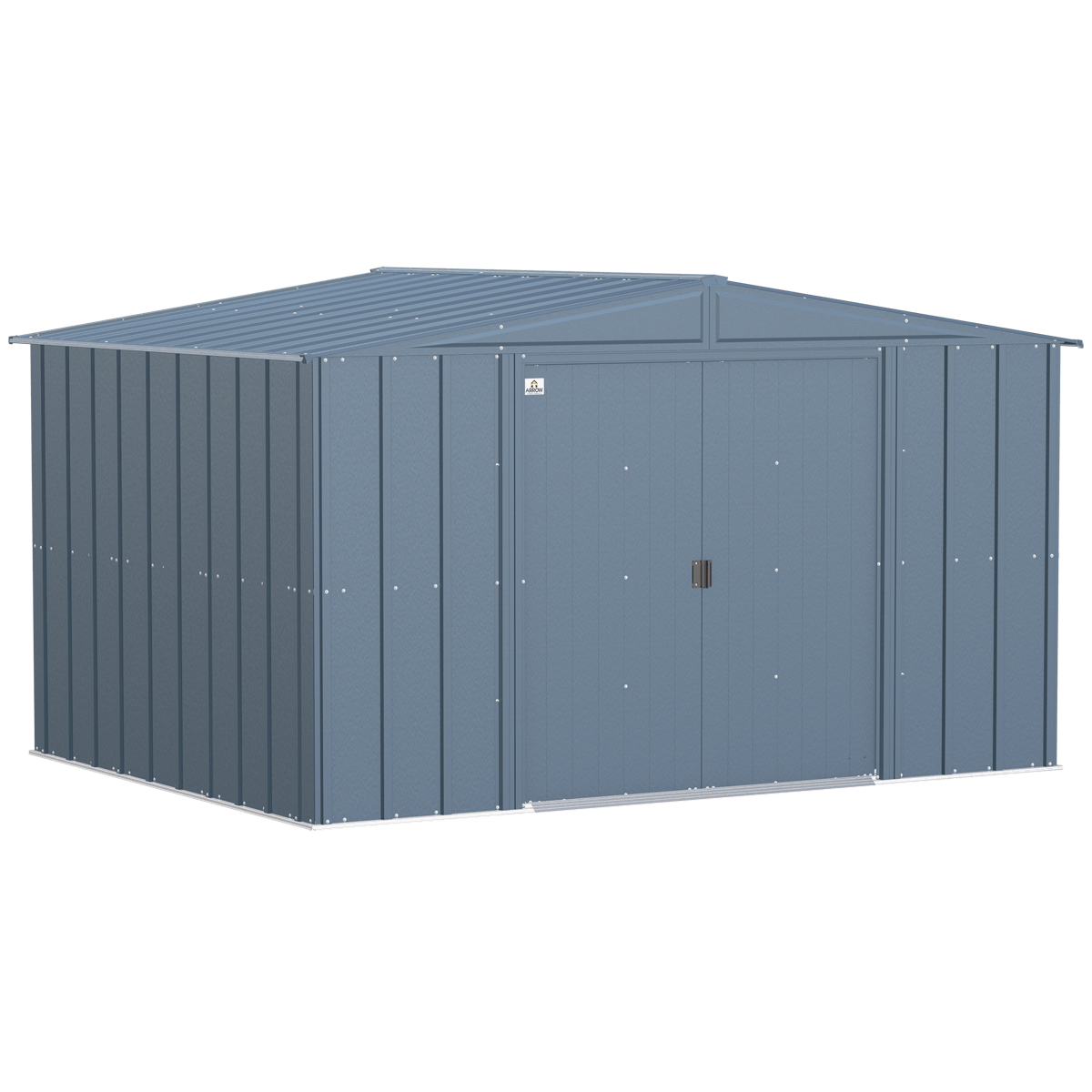 Classic 10' X 8' Outdoor Padlockable Steel Storage Shed Buil