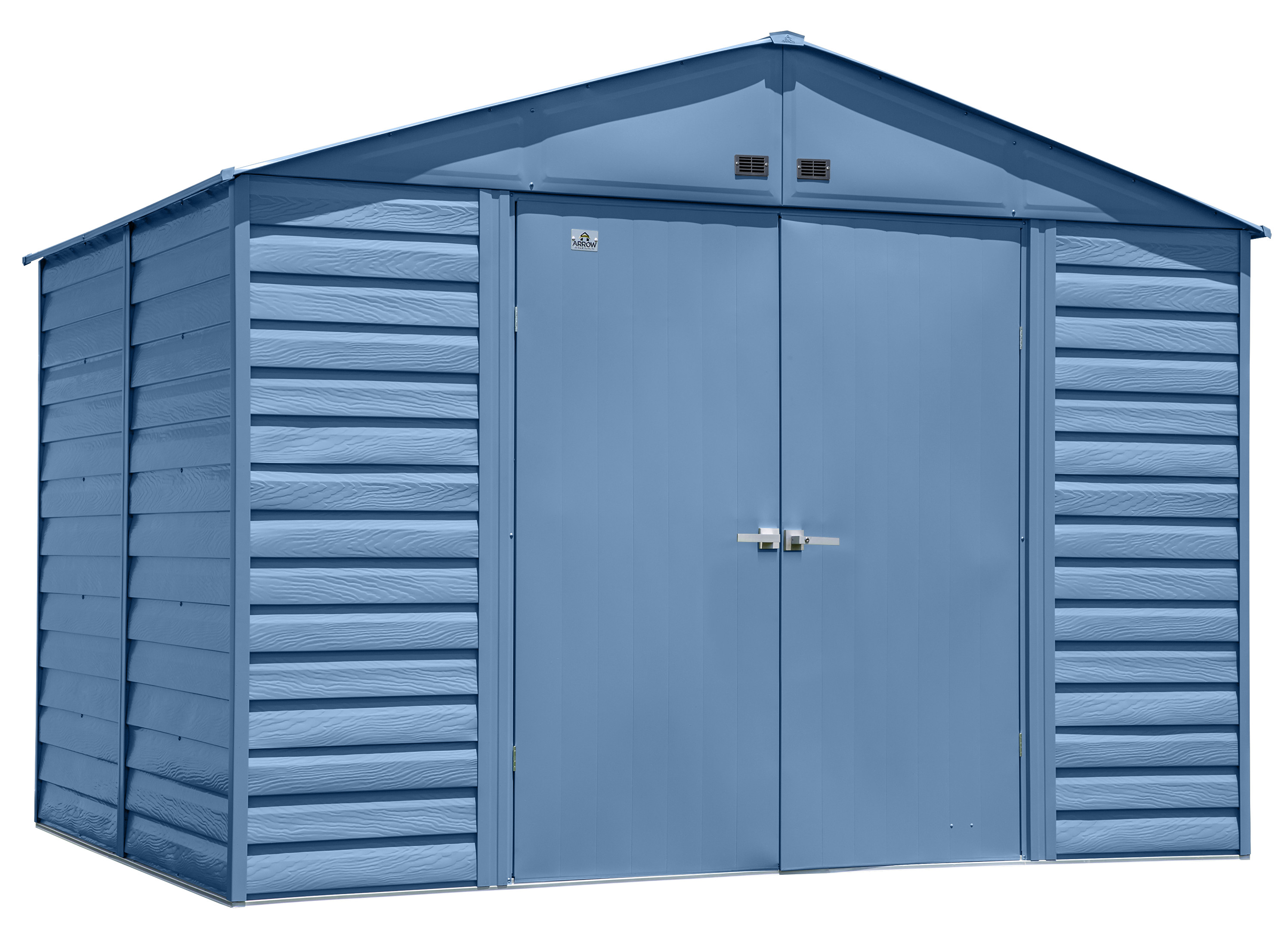 Select 10' X 8' Outdoor Lockable Steel Storage Shed Shelter
