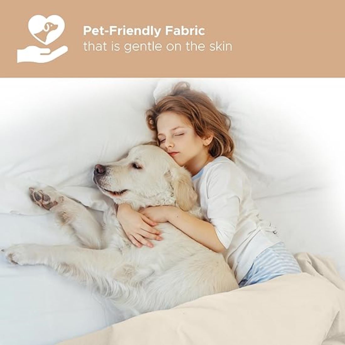 Sleep & Beyond 100% Organic Cotton Honeycomb Blanket