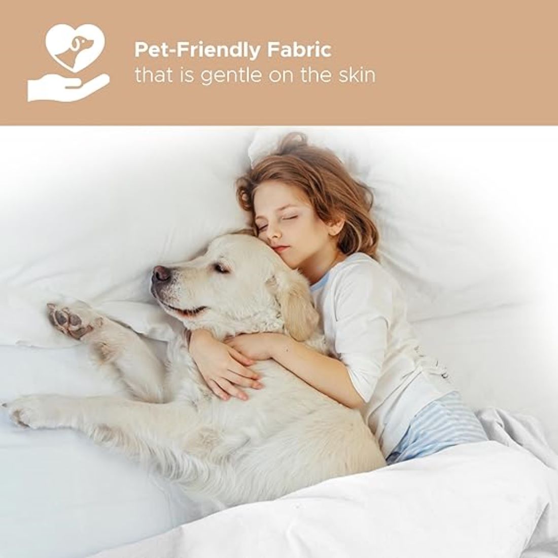 Sleep & Beyond 100% Organic Cotton Honeycomb Blanket