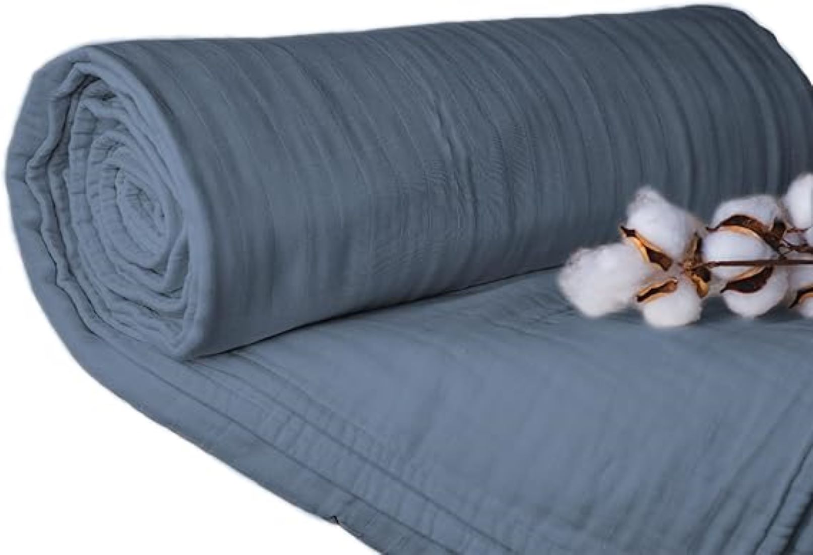 Sleep & Beyond 100% Organic Cotton Muslin Blanket