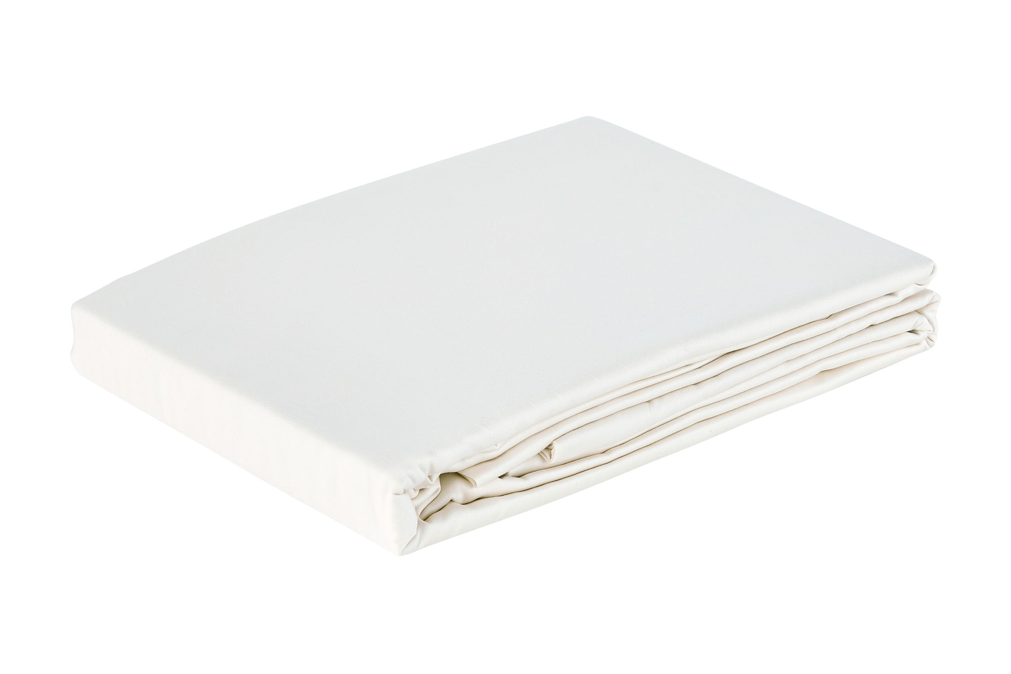 Sleep & Beyond 100% Cotton 300TC Sateen Crisp White Duvet Cover Set