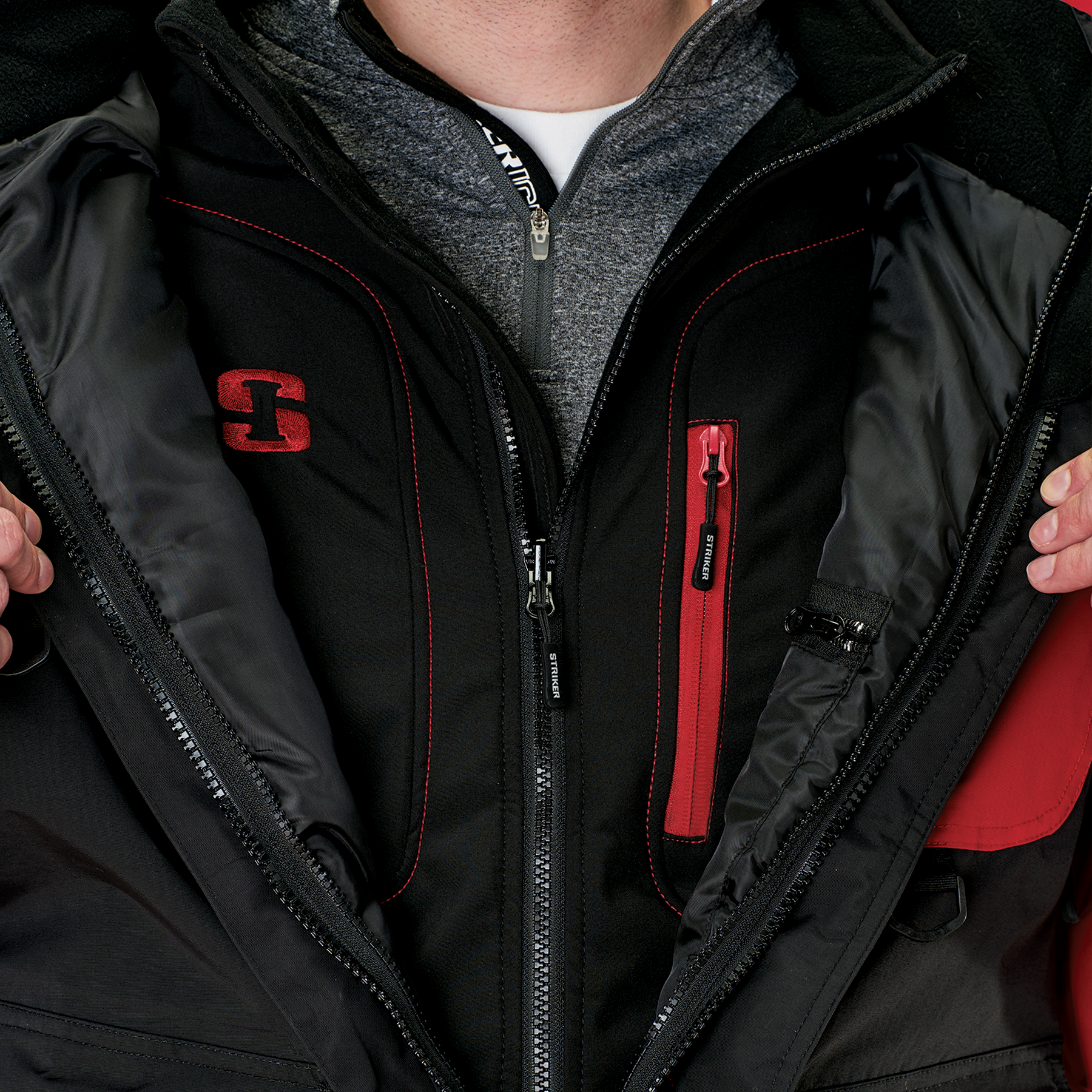 warmest jacket for ice fishing