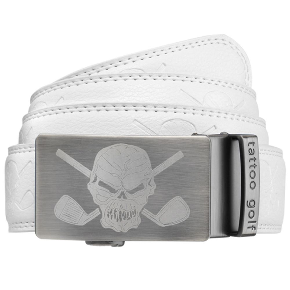 Tattoo Golf Leather Ratchet Belt One Size Fits Most - Picture 15 of 16